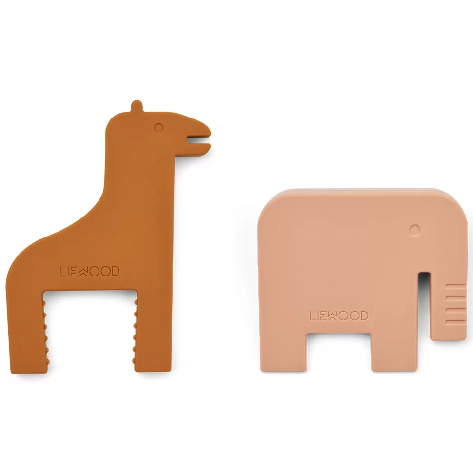 Liewood Décoration>Lot de 2 Butoirs de Porte Toke - Tuscany Rose & Mustard