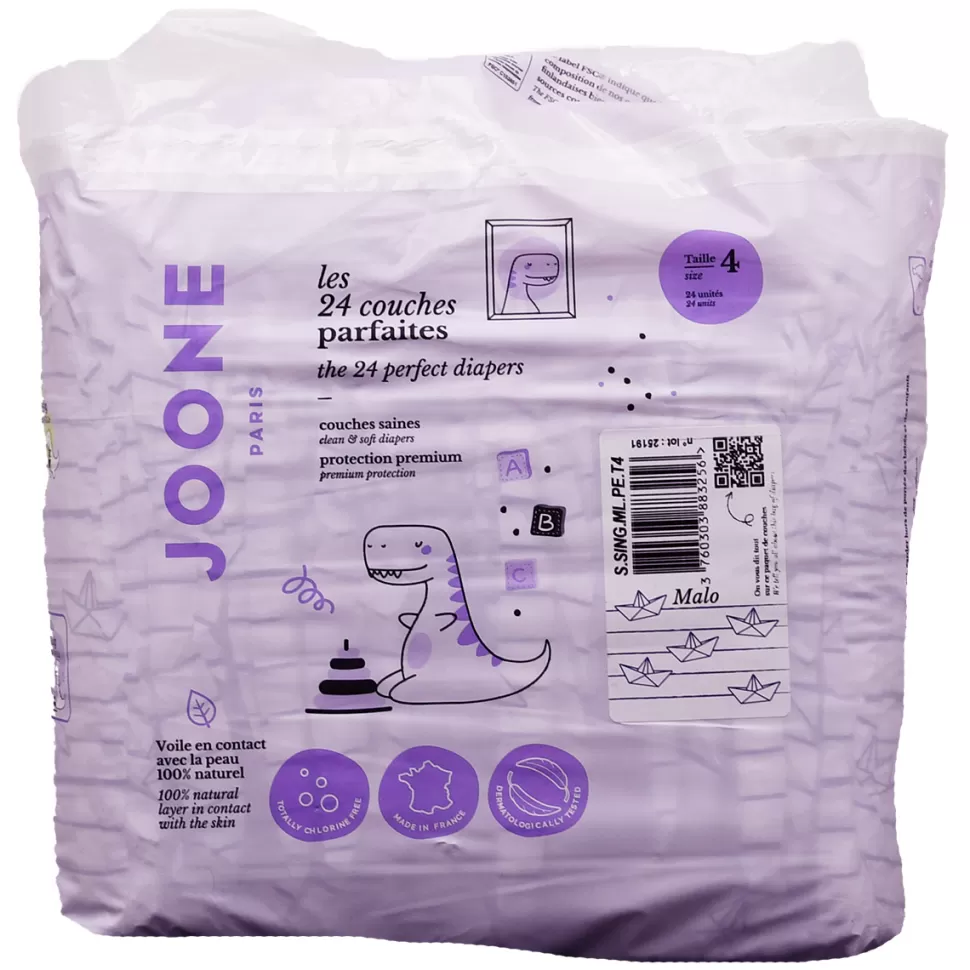 Joone Couche>Lot de 24 Couches Iconiques Malo - T4