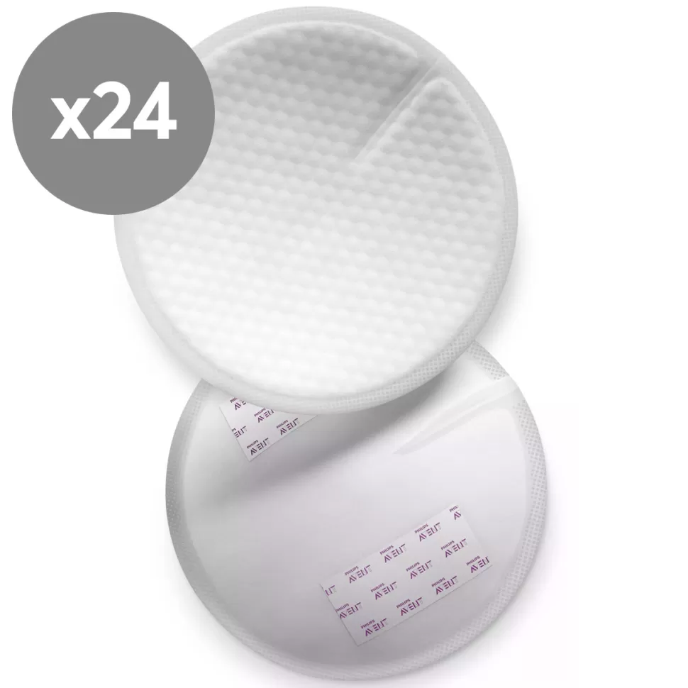 Philips Avent Allaitement>Lot de 24 Coussinets d'Allaitement - Taille Unique