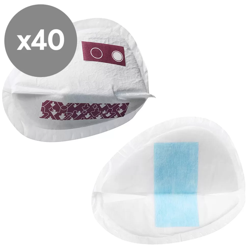 Tommee Tippee Allaitement>Lot de 40 Coussinets d'Allaitement Made For Me - Taille M