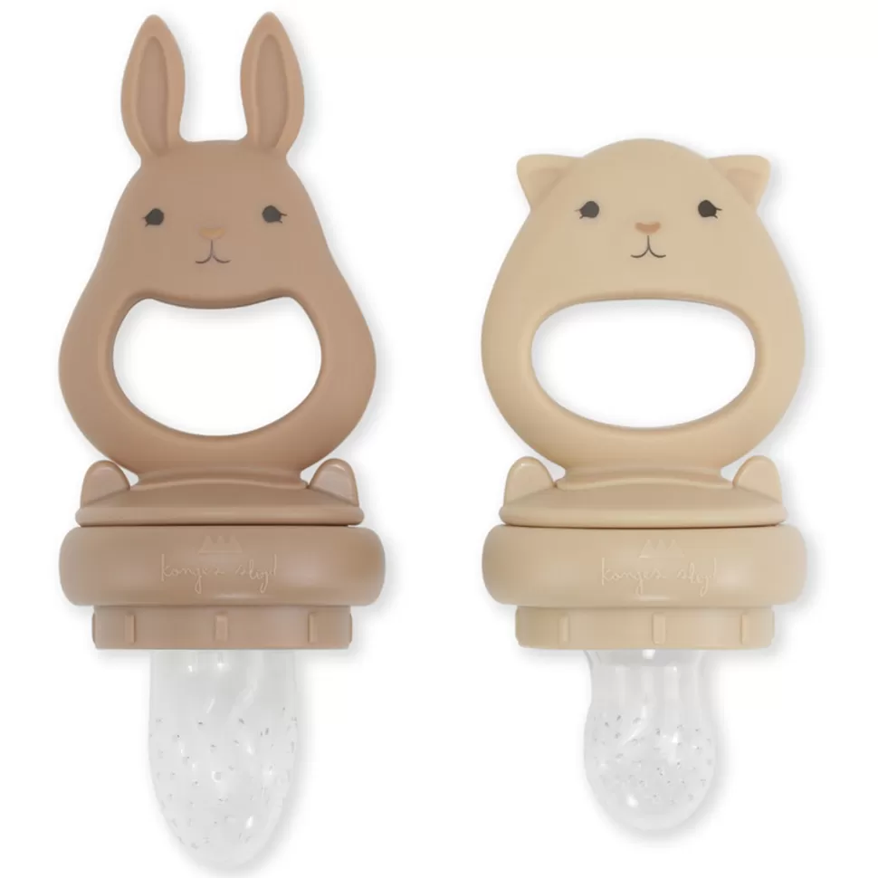 Konges Sløjd Succion>Lot de 2 Grignoteurs Bark & Shell - 3 Mois +