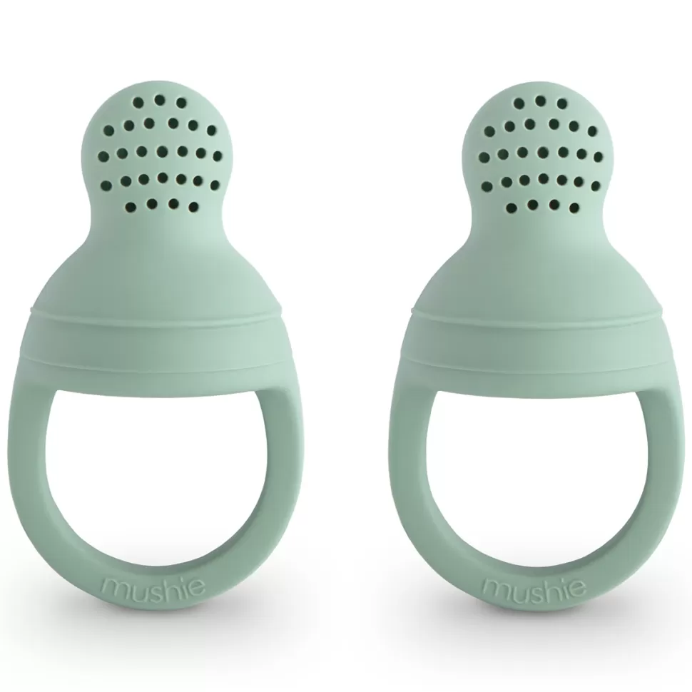 mushie Succion>Lot de 2 Grignoteurs Cambridge Blue - 6 Mois +