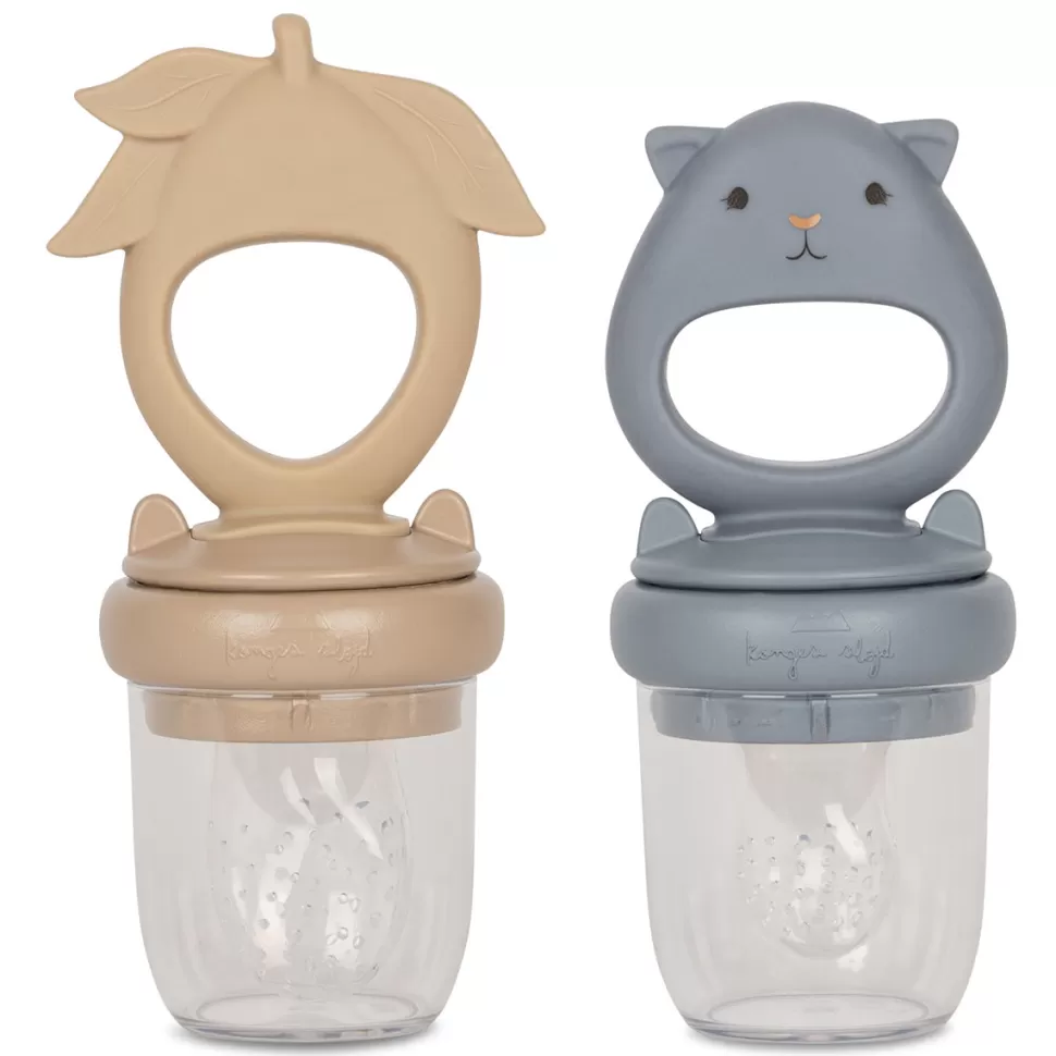 Konges Sløjd Succion>Lot de 2 Grignoteurs Citron et Hamster Warm Clay & Quicksilver - 6 Mois +