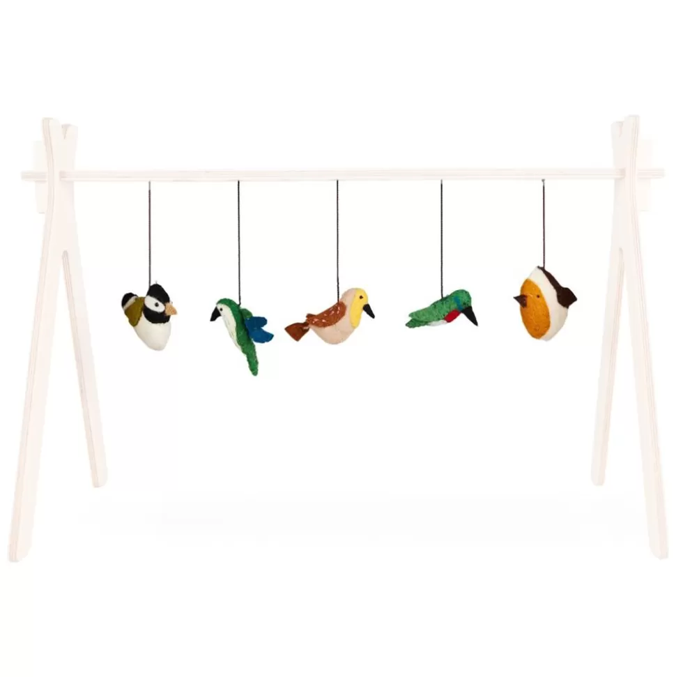 Quax Arche>Lot de 5 Jouets à Suspendre - Oiseaux