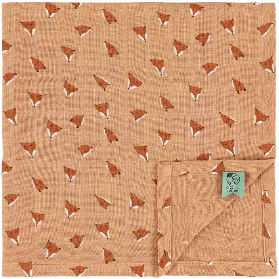 Trixie Baby Textile>Lot de 3 Langes - Fierce Fox