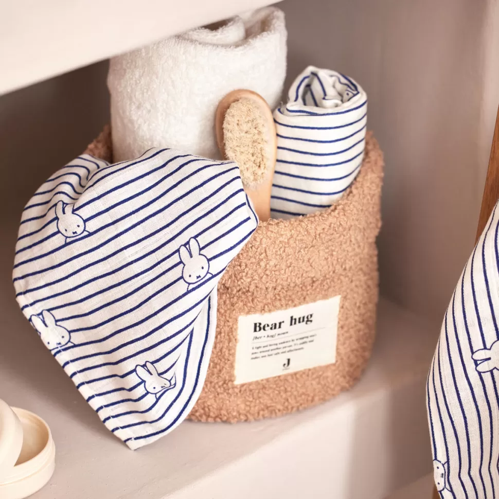 Jollein Textile>Lot de 2 Langes - Miffy Stripe Navy