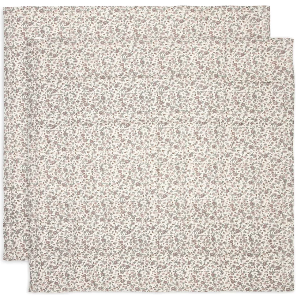 Jollein Textile>Lot de 2 Langes - Retro Flowers