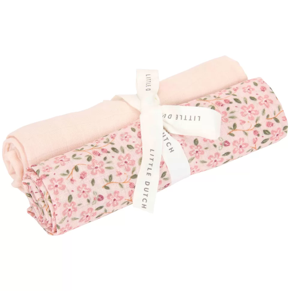 Little Dutch Textile>Lot de 2 Langes Fairy Garden - Fairy Floral & Blossom