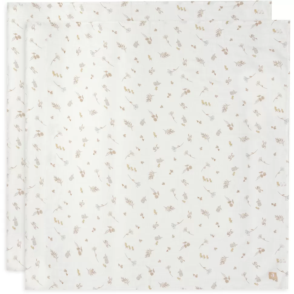 Jollein Textile>Lot de 2 Langes Gaze de Coton - Riverside