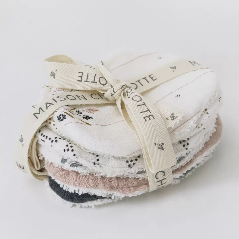Maison Charlotte Textile>Lot de 7 Lingettes - Madeleine