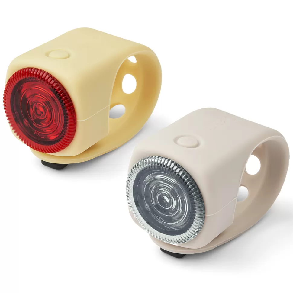 Liewood Trotteur & Porteur>Lot de 2 Lumières de Vélo Rolf - Crispy Corn Sandy