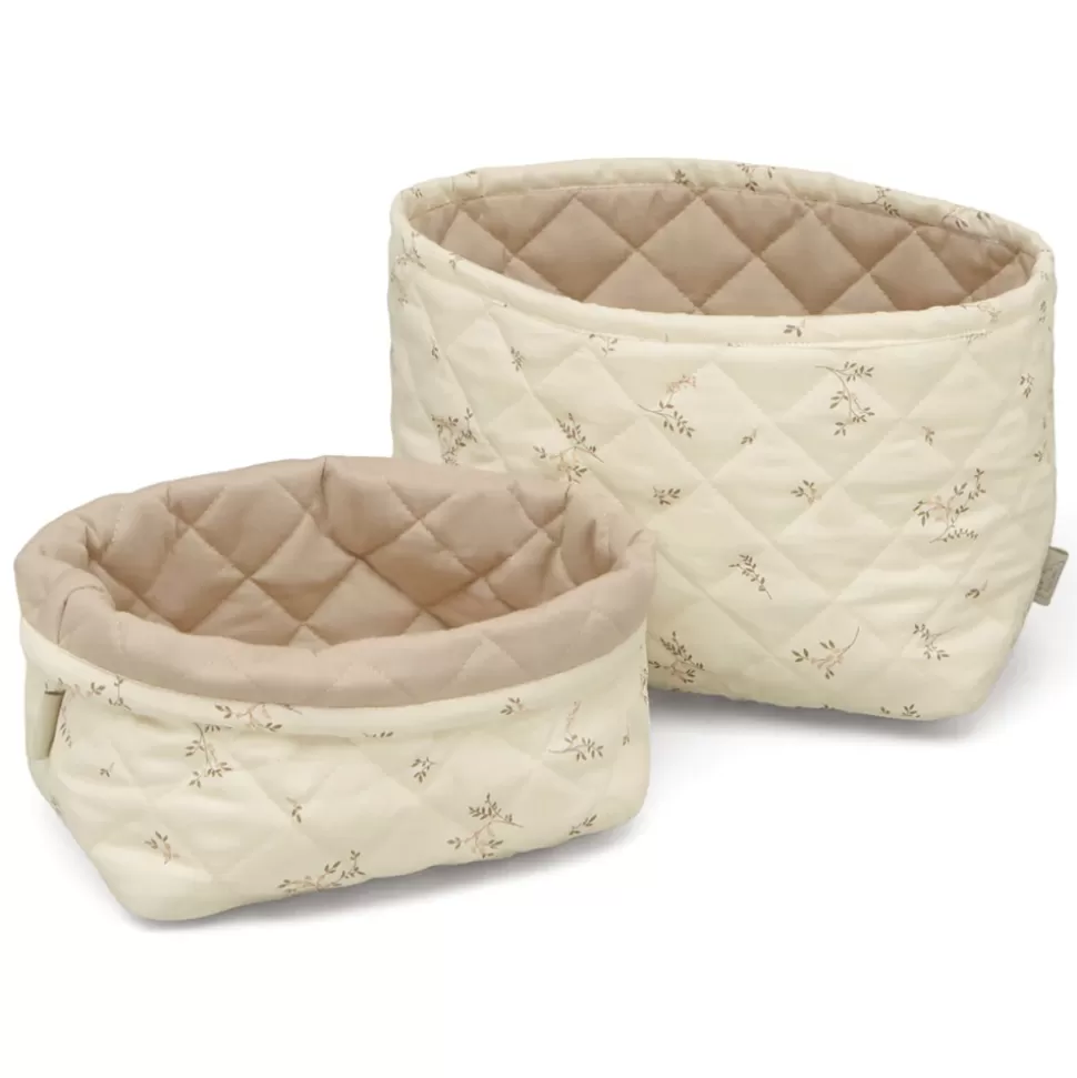 Camcam Copenhagen Rangement>Lot de 2 Paniers de Rangement - Ashley Latte