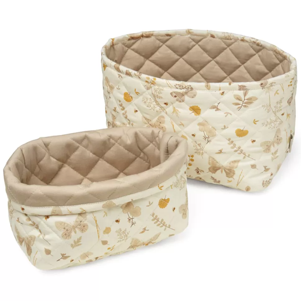 Camcam Copenhagen Rangement>Lot de 2 Paniers de Rangement - Butterflies