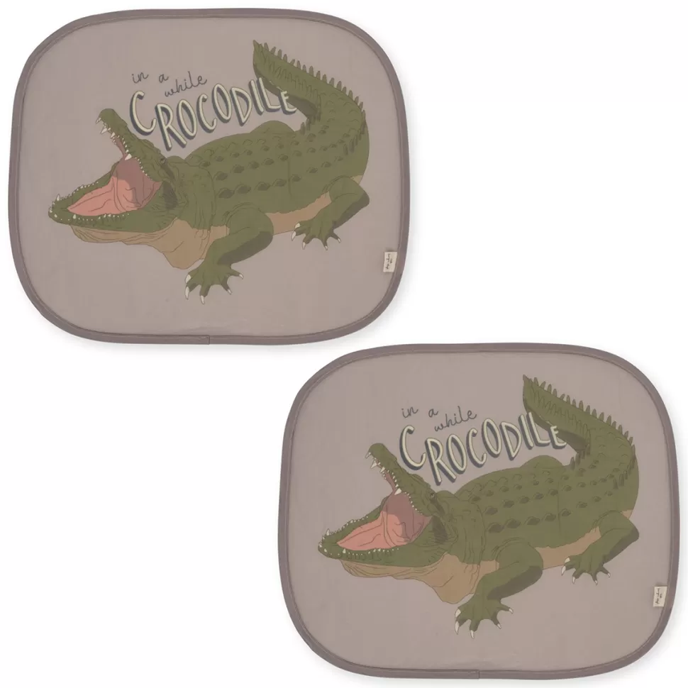Konges Sløjd Pare-soleil | Equipement Voiture>Lot de 2 Pare-soleils - Oxford Tan