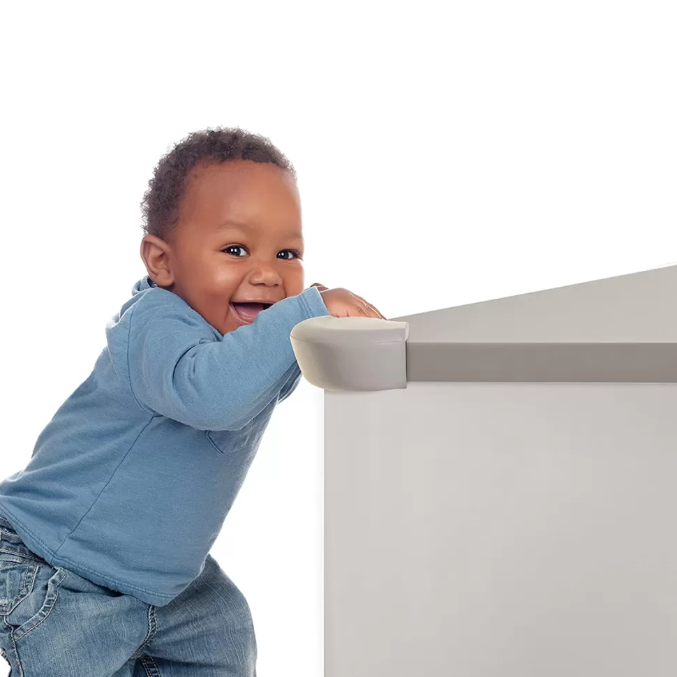 Dreambaby Sécurité Domestique>Lot de 4 Protections d'Angles Bump Guard - Gris