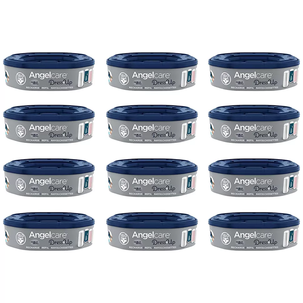 Angelcare Couche>Lot de 12 Recharges pour Poubelle Dress Up