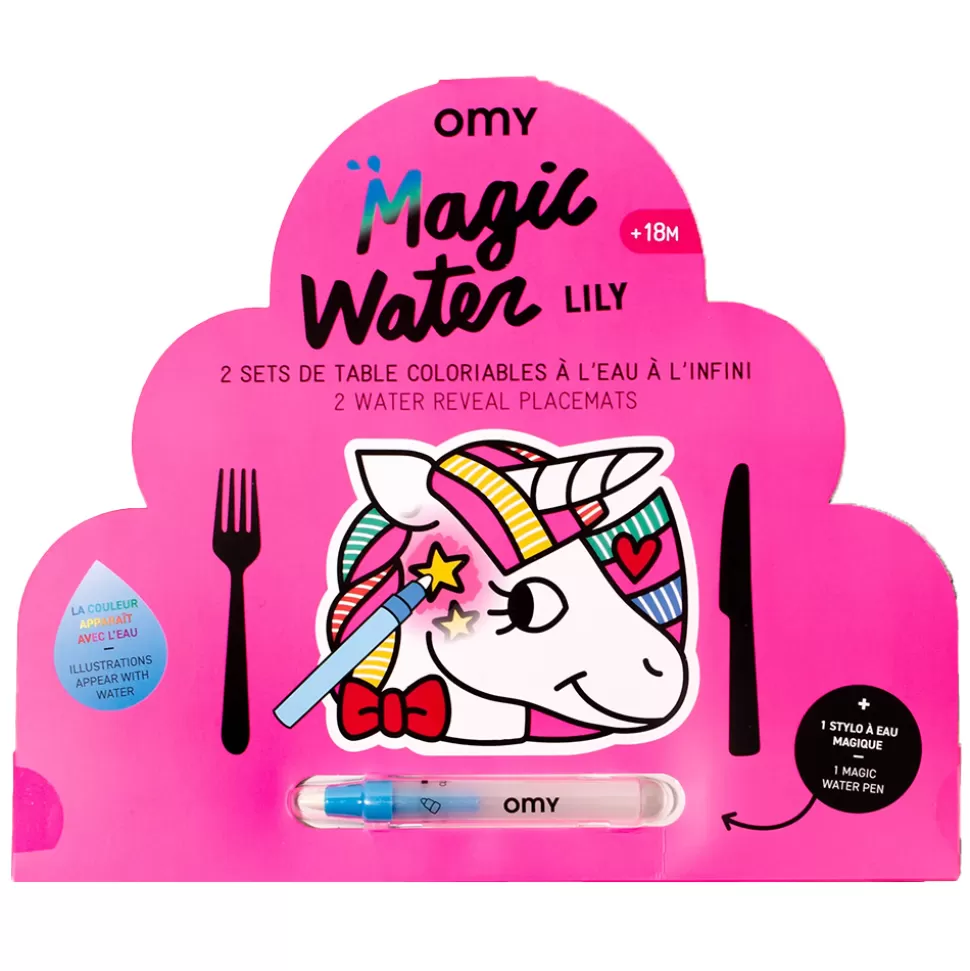 Omy Loisirs Créatifs>Lot de 2 Sets de Table à l'Eau - Lily