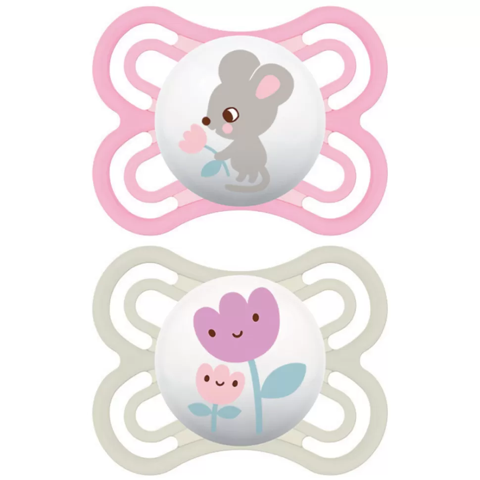 MAM Succion>Lot de 2 Sucettes Perfect - 2/6 Mois