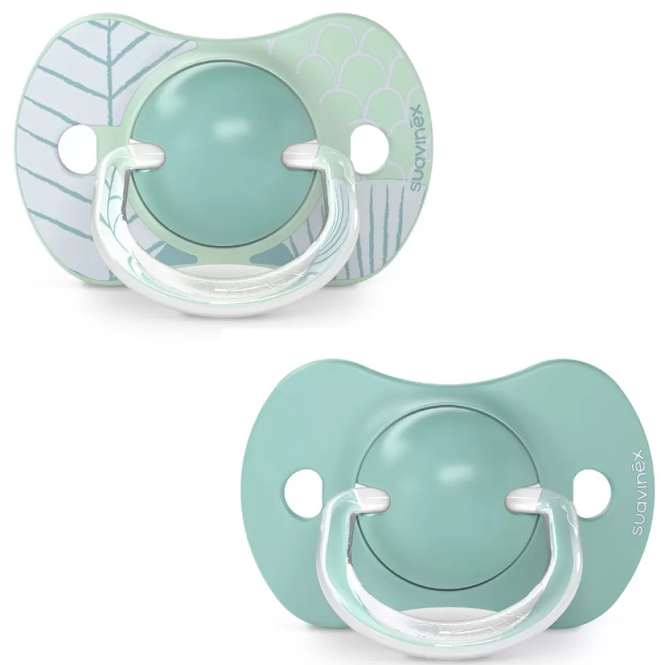 Suavinex Succion>Lot de 2 Sucettes Symétriques SX Pro Dreams Bleu - 18 Mois +