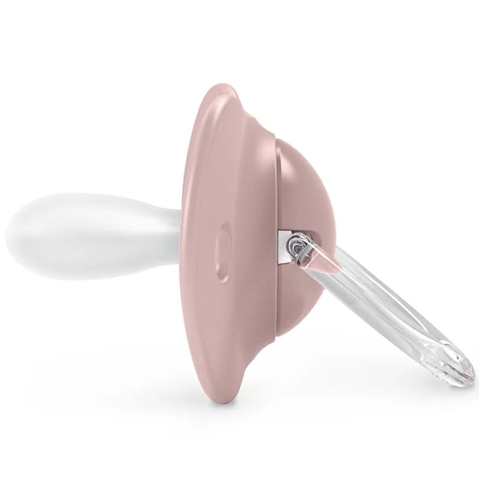 Suavinex Succion>Lot de 2 Sucettes Symétriques SX Pro Walk In The Park Nude - 6/18 Mois