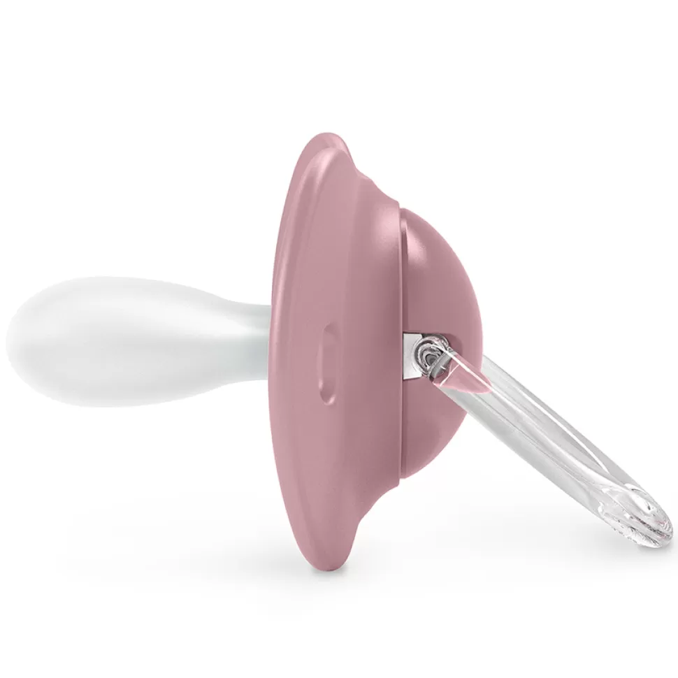 Suavinex Succion>Lot de 2 Sucettes Symétriques SX Pro Walk In The Park Nude - 18 Mois +