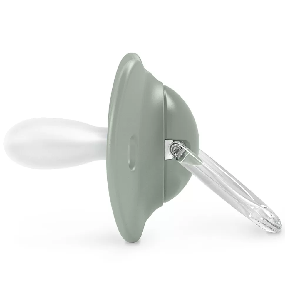 Suavinex Succion>Lot de 2 Sucettes Symétriques SX Pro Walk In The Park Vert - 18 Mois +