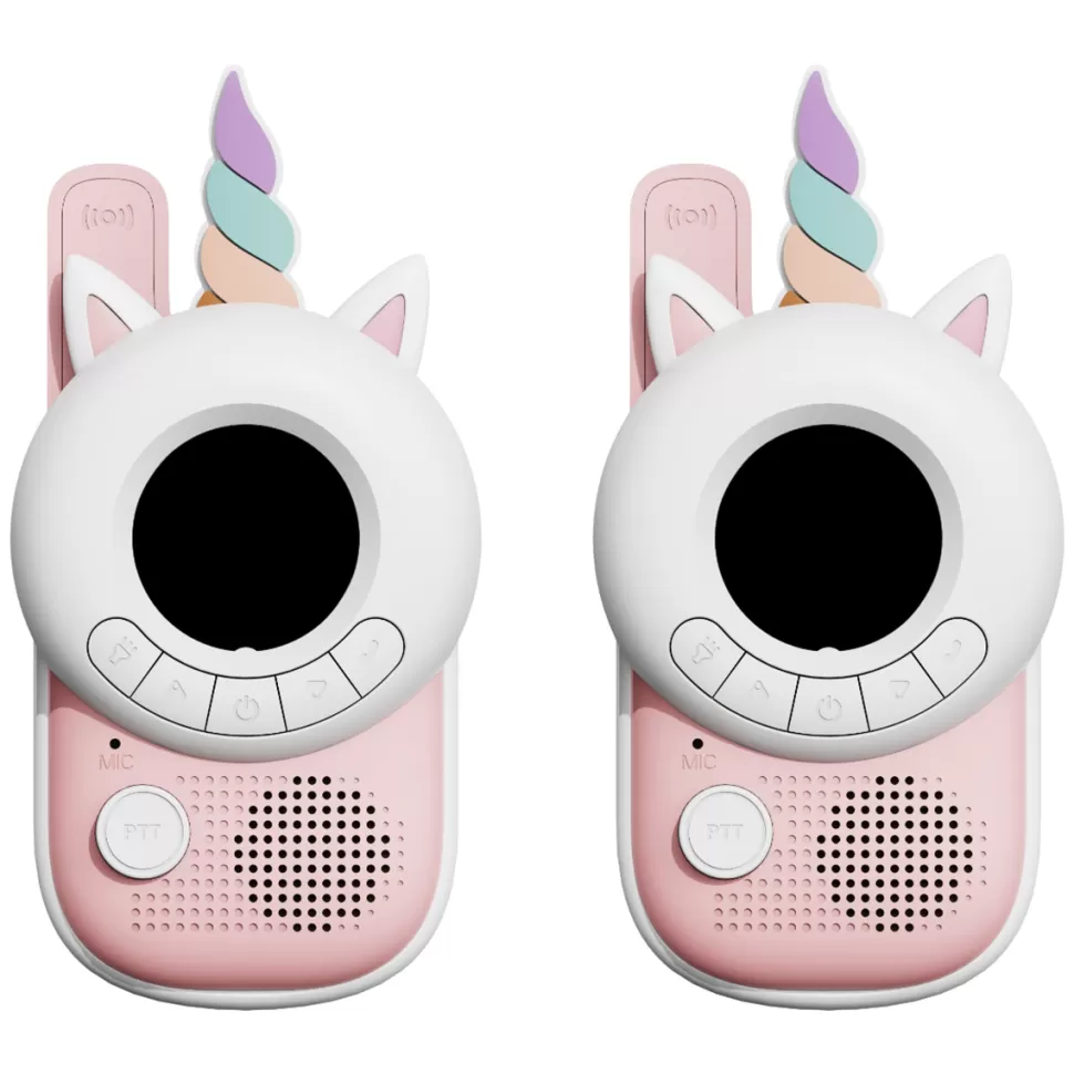 The Zoofamily Mes Premiers Jouets>Lot de 2 Talkie-walkie - Licorne