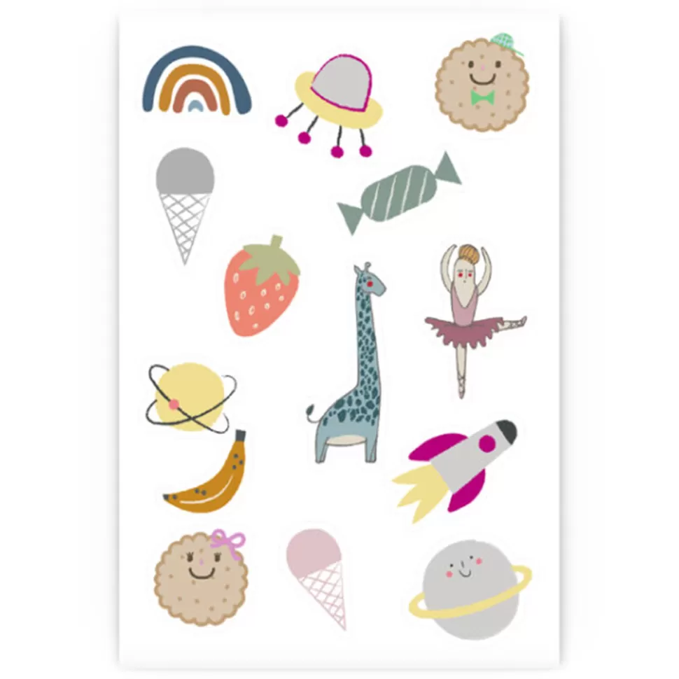 Enfant Suavinex Cosmétique Enfant>Lot de 14 Tattoos à la Citronnelle