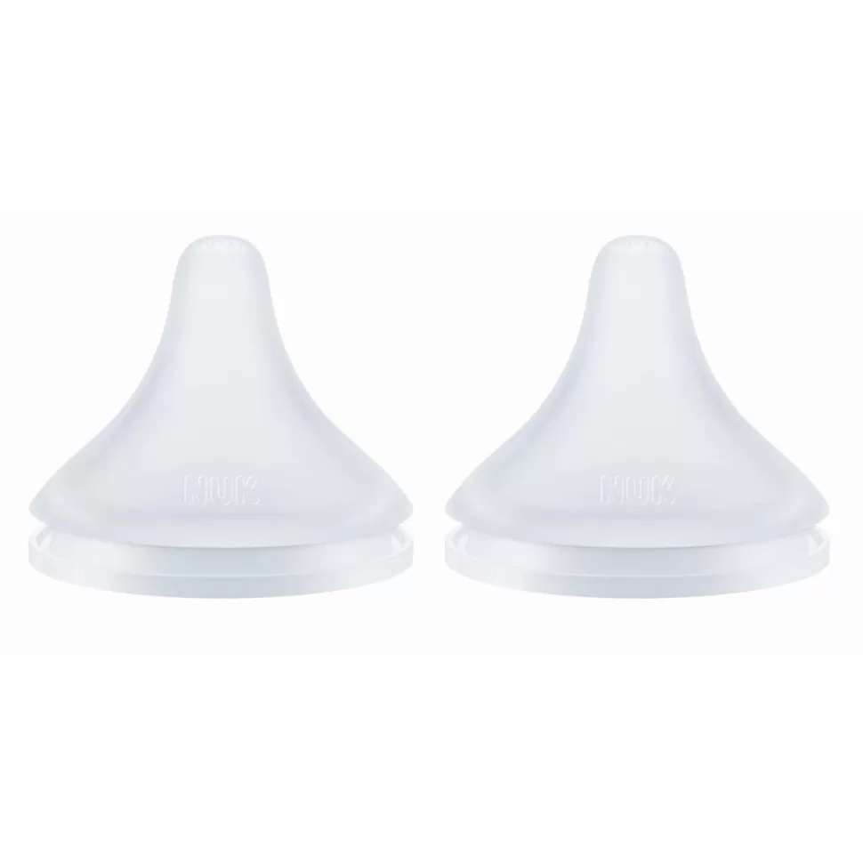 NUK Biberonnerie>Lot de 2 tétines Perfect Match - Débit Moyen