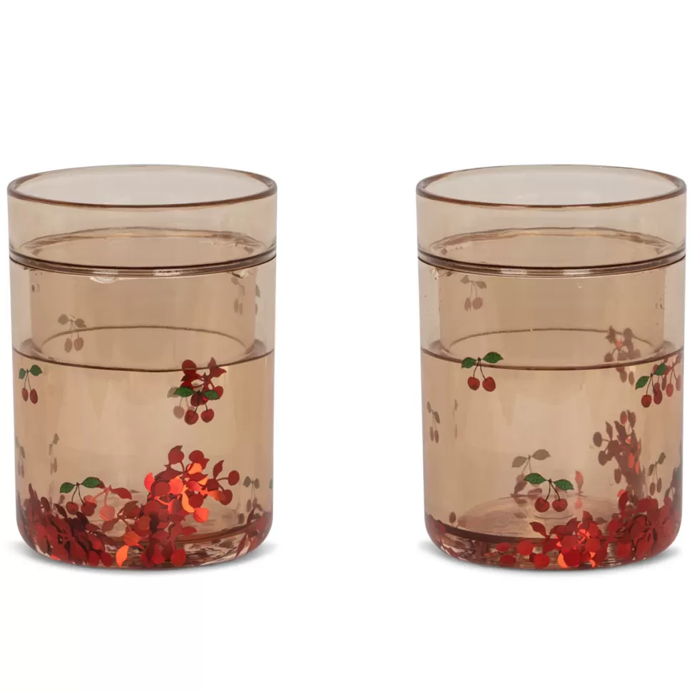 Konges Sløjd Repas>Lot de 2 Verres Magiques Cherry - 180 ml