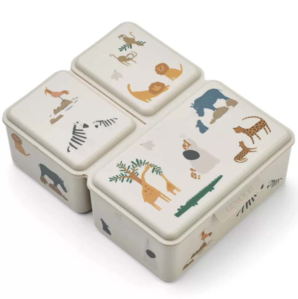 Liewood Repas>Lunchbox Driss All Together - Sandy