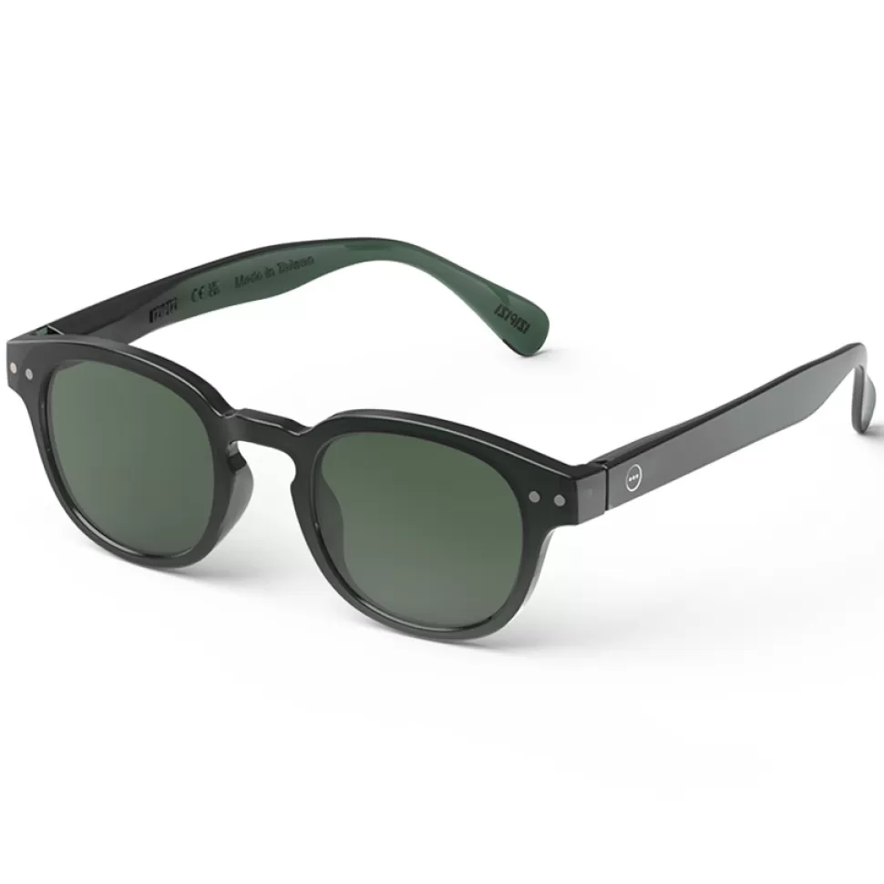 IZIPIZI Accessoires Bébé>Lunettes de Soleil Junior Sun #C 5/10 Ans - Bakelite Green