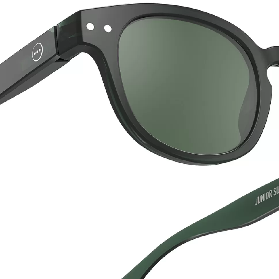 IZIPIZI Accessoires Bébé>Lunettes de Soleil Junior Sun #C 5/10 Ans - Bakelite Green