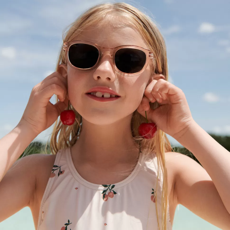 Liewood Accessoires Bébé>Lunettes de Soleil Ruben 4/10 Ans - Rose Transparent Shiny