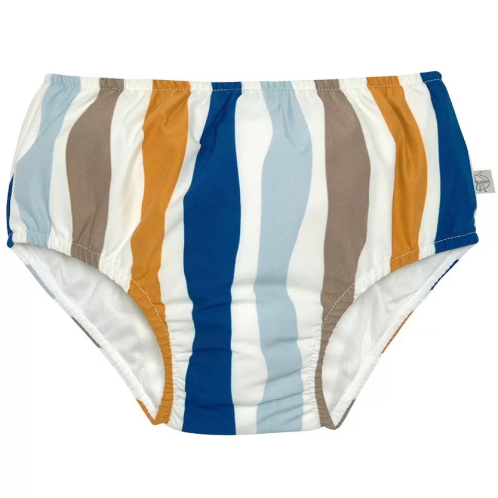 LÄSSIG Accessoires Bébé>Maillot de Bain Couche Desert Aventure Vagues Bleu Nature - 3/6 Mois