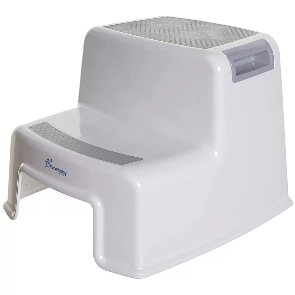 Dreambaby Hygiène & Soin>Marchepied 2 Marches 2-Up Step Stool - Gris et Blanc