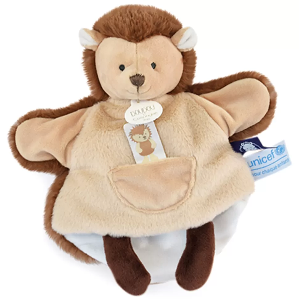 Doudou et Compagnie Marionnette>Marionnette Hérisson UNICEF