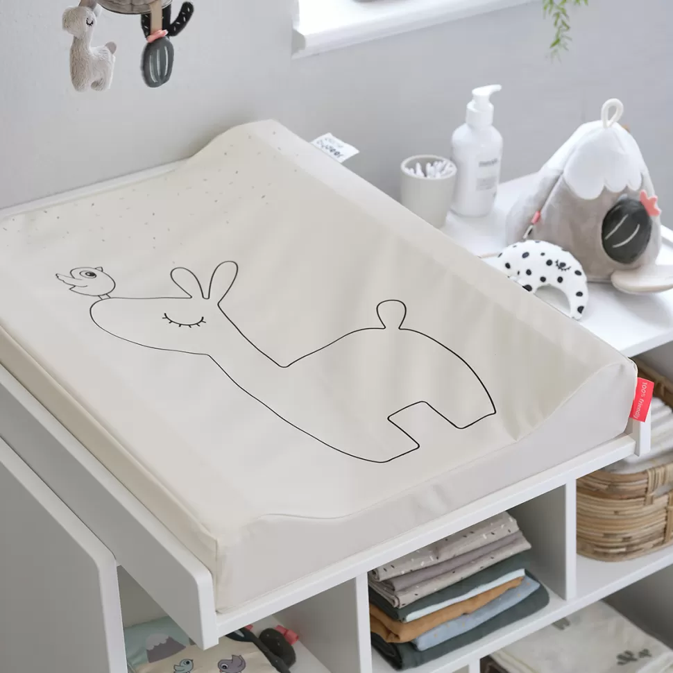 Done by Deer Matelas Et Housse À Langer>Matelas à Langer Easy Wipe - Lalee Sable