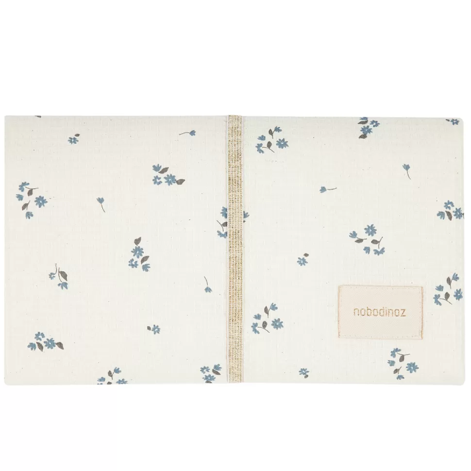 Nobodinoz Matelas Et Housse À Langer>Matelas à Langer Imperméable Mozart - Lily Blue