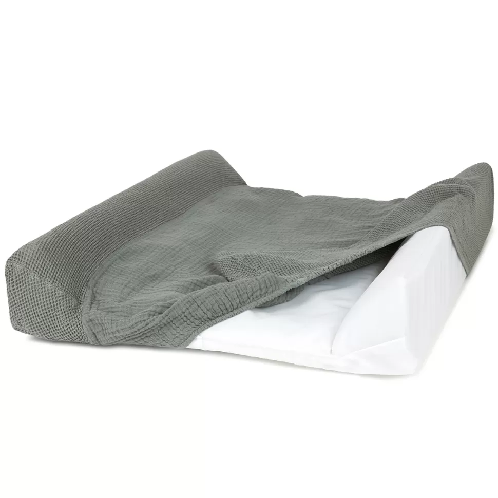 Nobodinoz Matelas Et Housse À Langer>Matelas à Langer Wabi Sabi - Azure