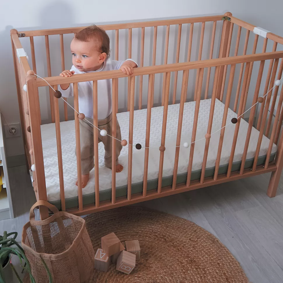 Candide Literie Bébé>Matelas Aloé Vera Déhoussable - 60 x 120 cm