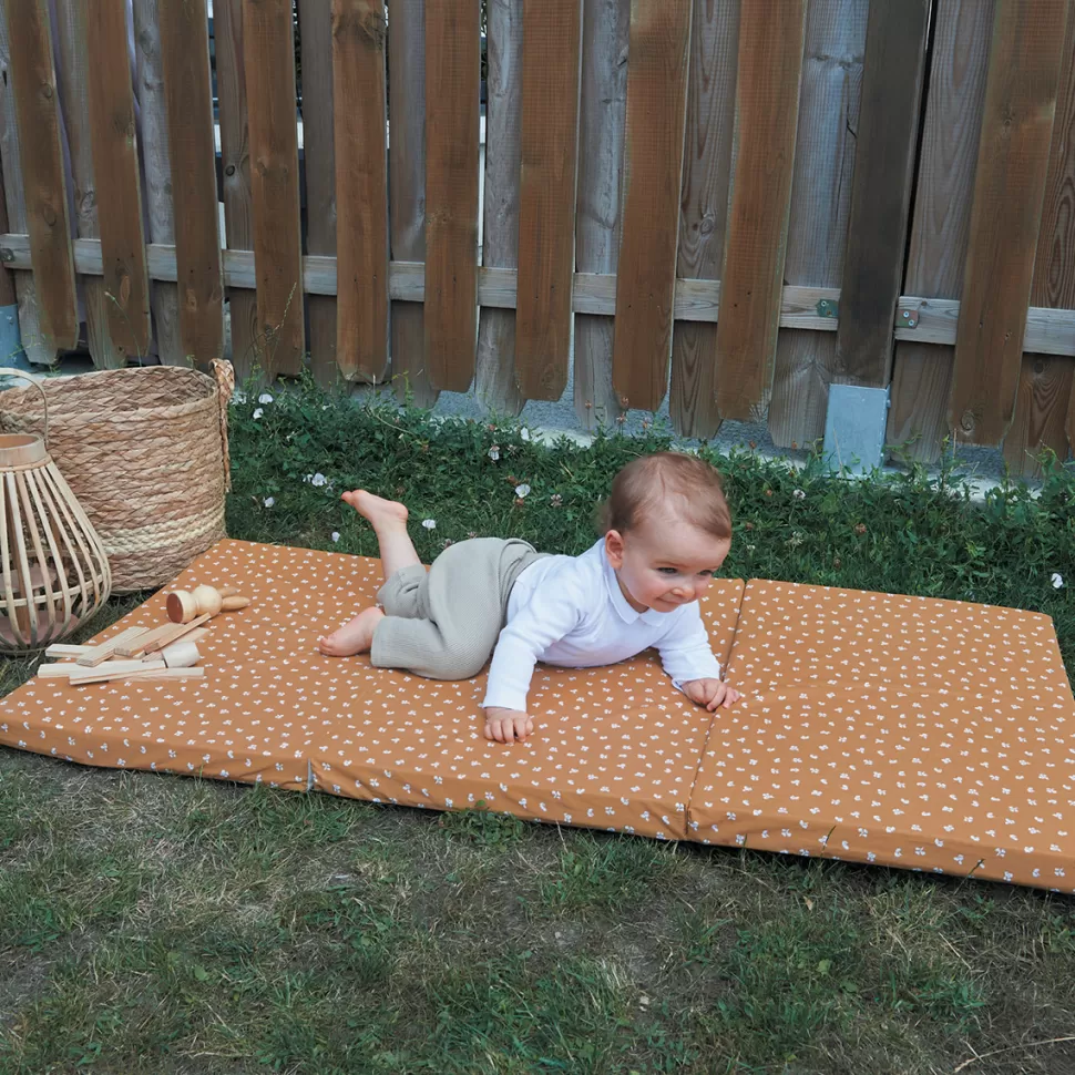 Candide Literie Bébé>Matelas Pliant - 60 x 120 cm - Jaune