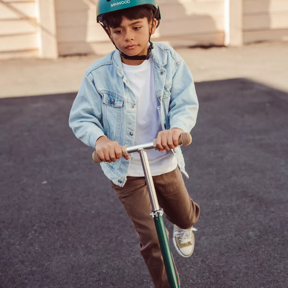 Banwood Trotteur & Porteur>Maxi Trottinette Scooter - Vert Emeraude