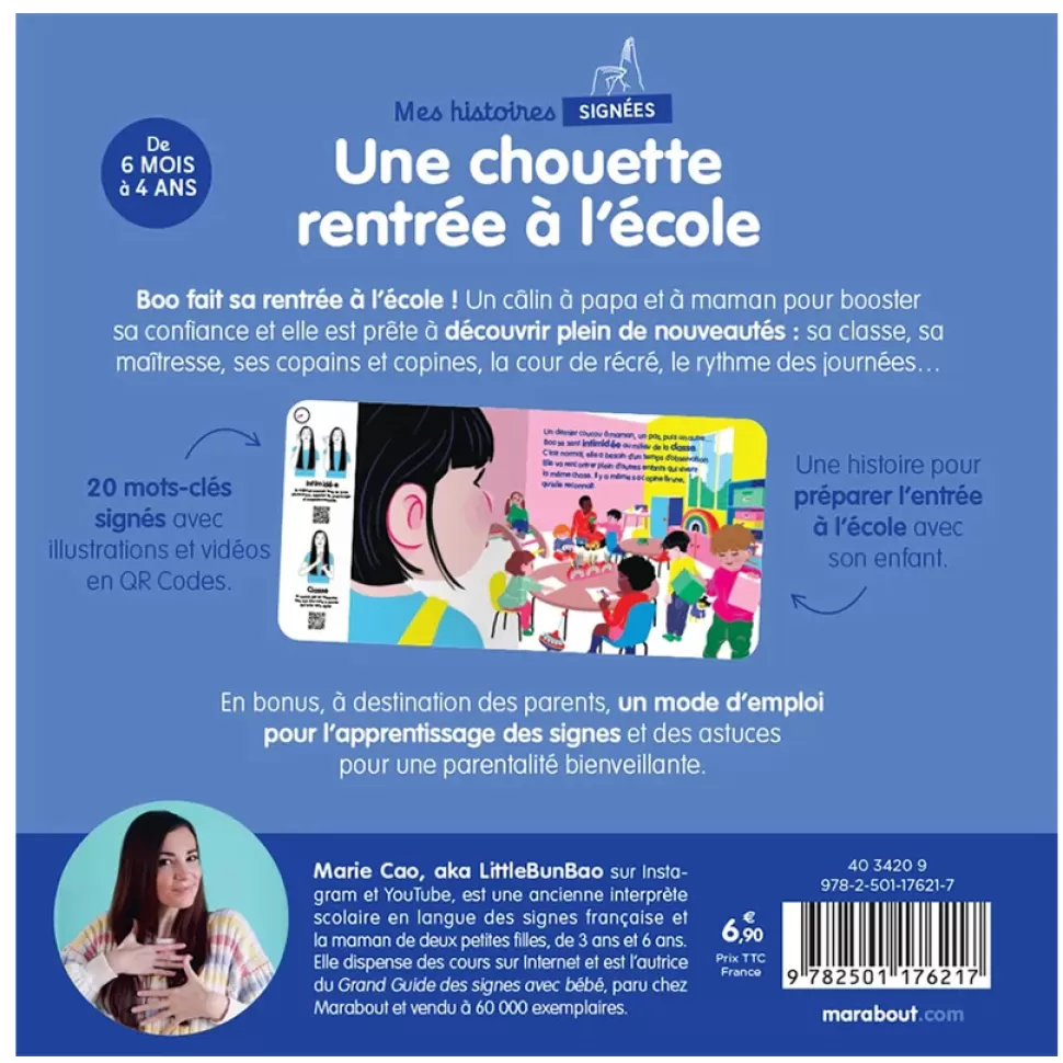 Editions Marabout Livres>Mes Histoires Signées - Une Chouette Rentrée à l'Ecole