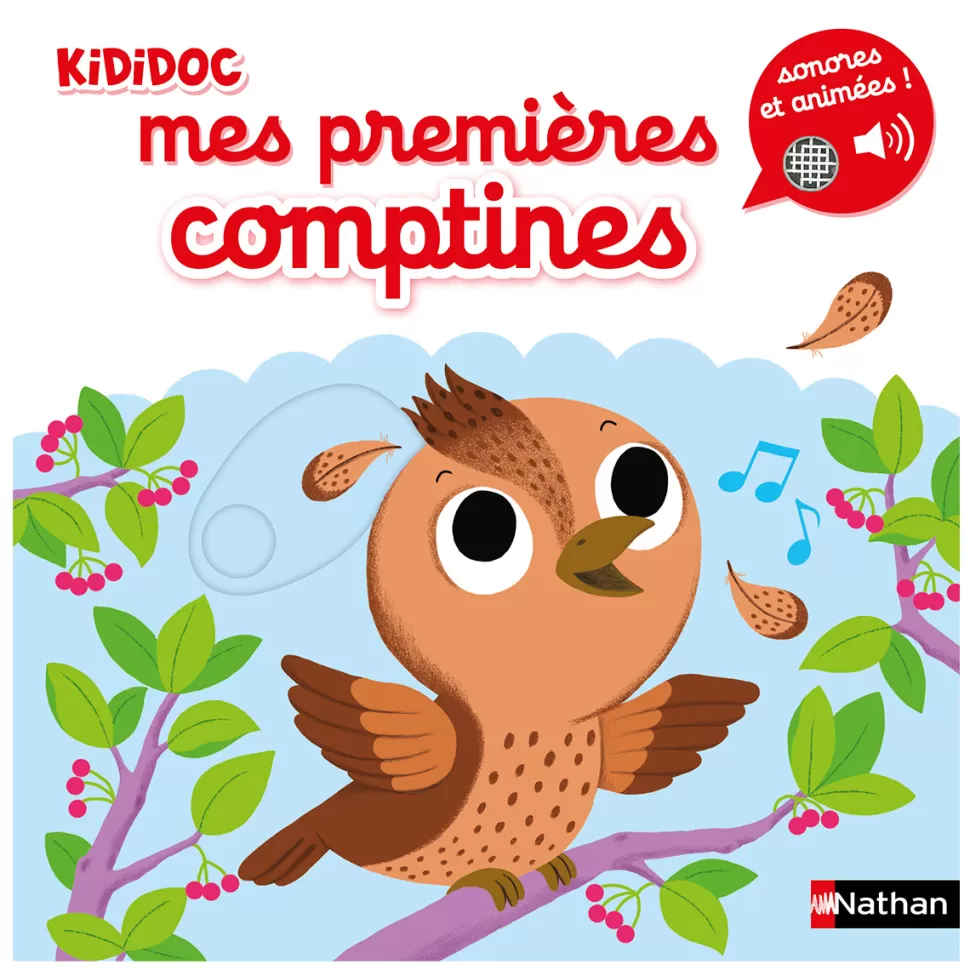 Nathan Editions Livres>Mes Premières Comptines Sonores