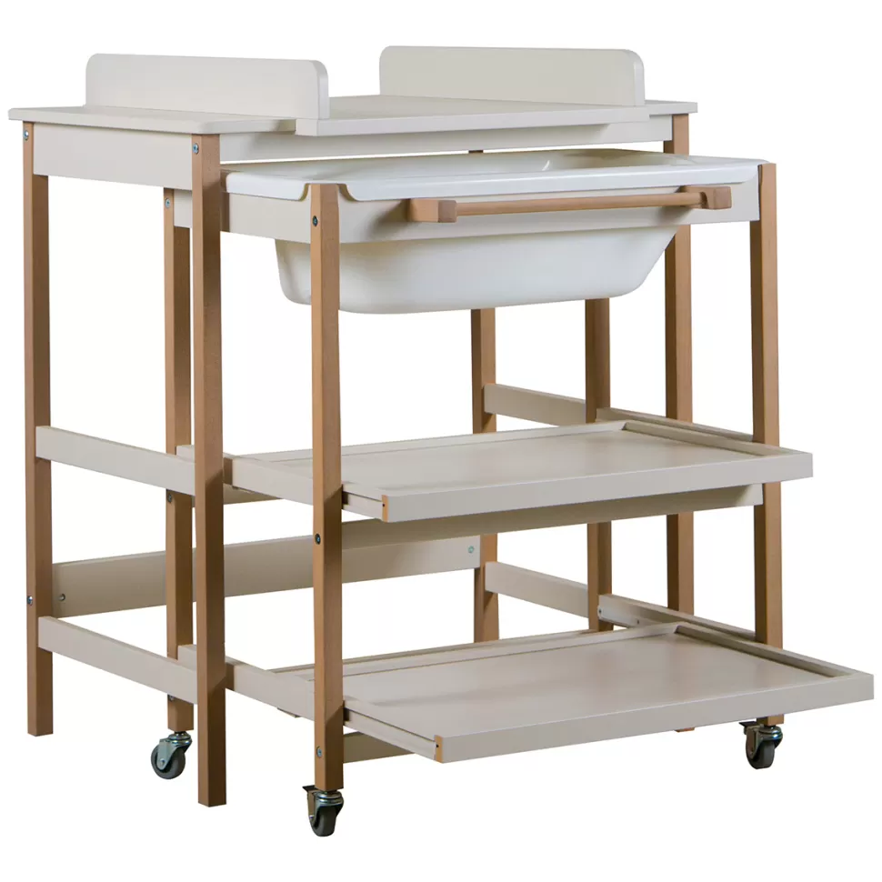 Quax Table À Langer>Meuble de Bain Smart - Argile et Naturel