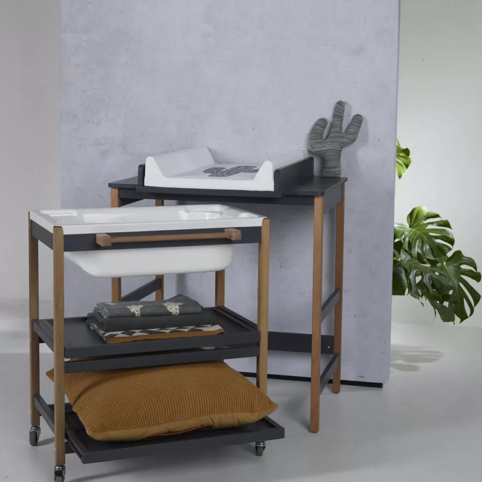 Quax Table À Langer>Meuble de Bain Smart - Moonshadow et Naturel