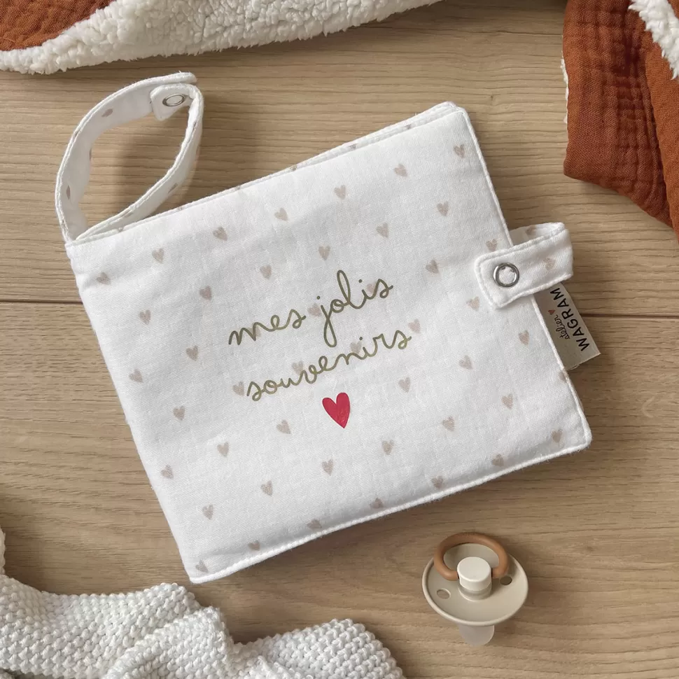Atelier Wagram Décoration>Mini Album - Coeurs Mes Jolis Souvenirs