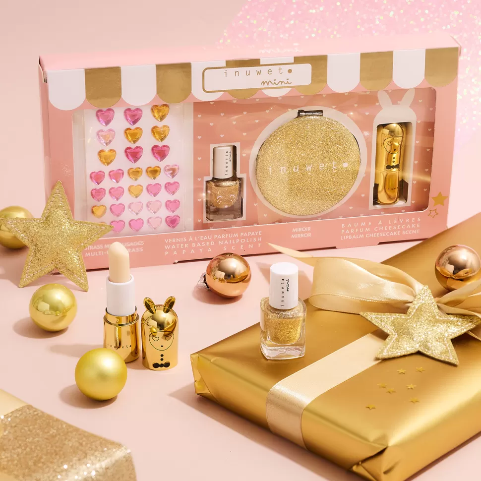 Enfant inuwet Cosmétique Enfant>Mini Coffret Glitter - Gold