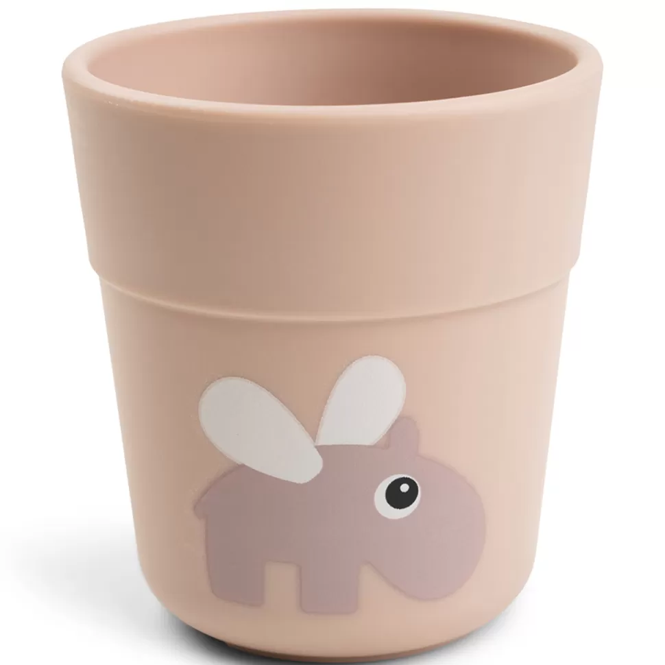 Done by Deer Repas>Mini Gobelet Foodie Happy Clouds Rose - 135 ml